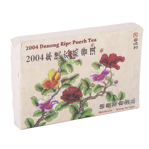Ripe Pu-erh Tribute Chinese Tea Brick
