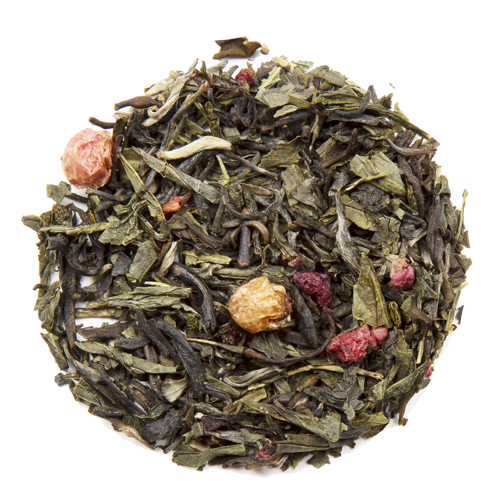 Strawberry Smile - Organic Green Tea 1oz