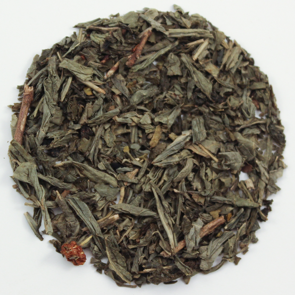 Decaf Strawberry - Green Tea 1oz