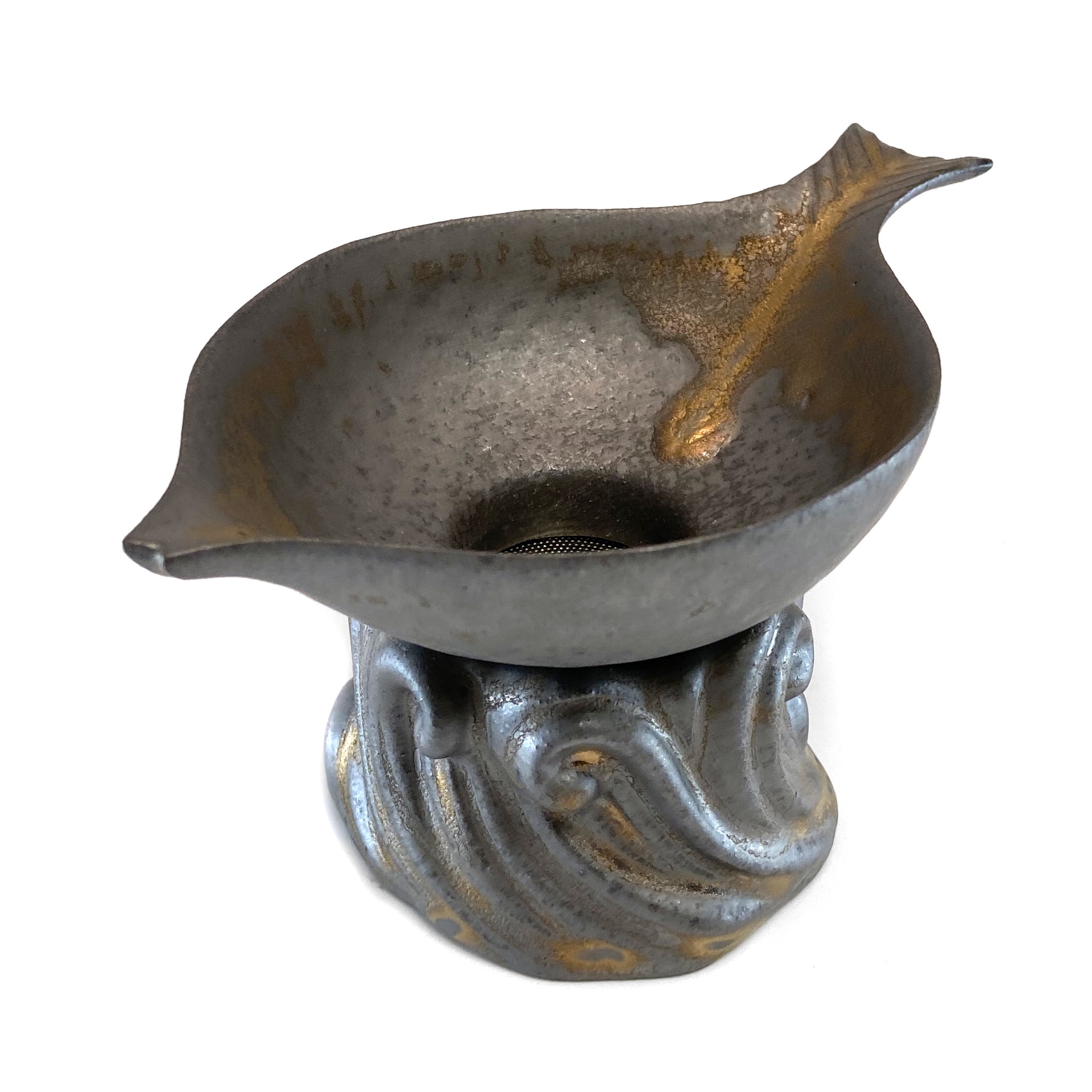 Fish Motif Tea Strainer with Stand