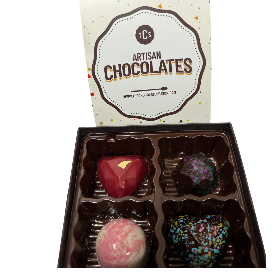 Truffles & Caramels 4 piece box