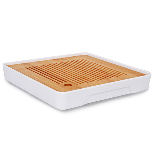 Tea Tray- Square-White