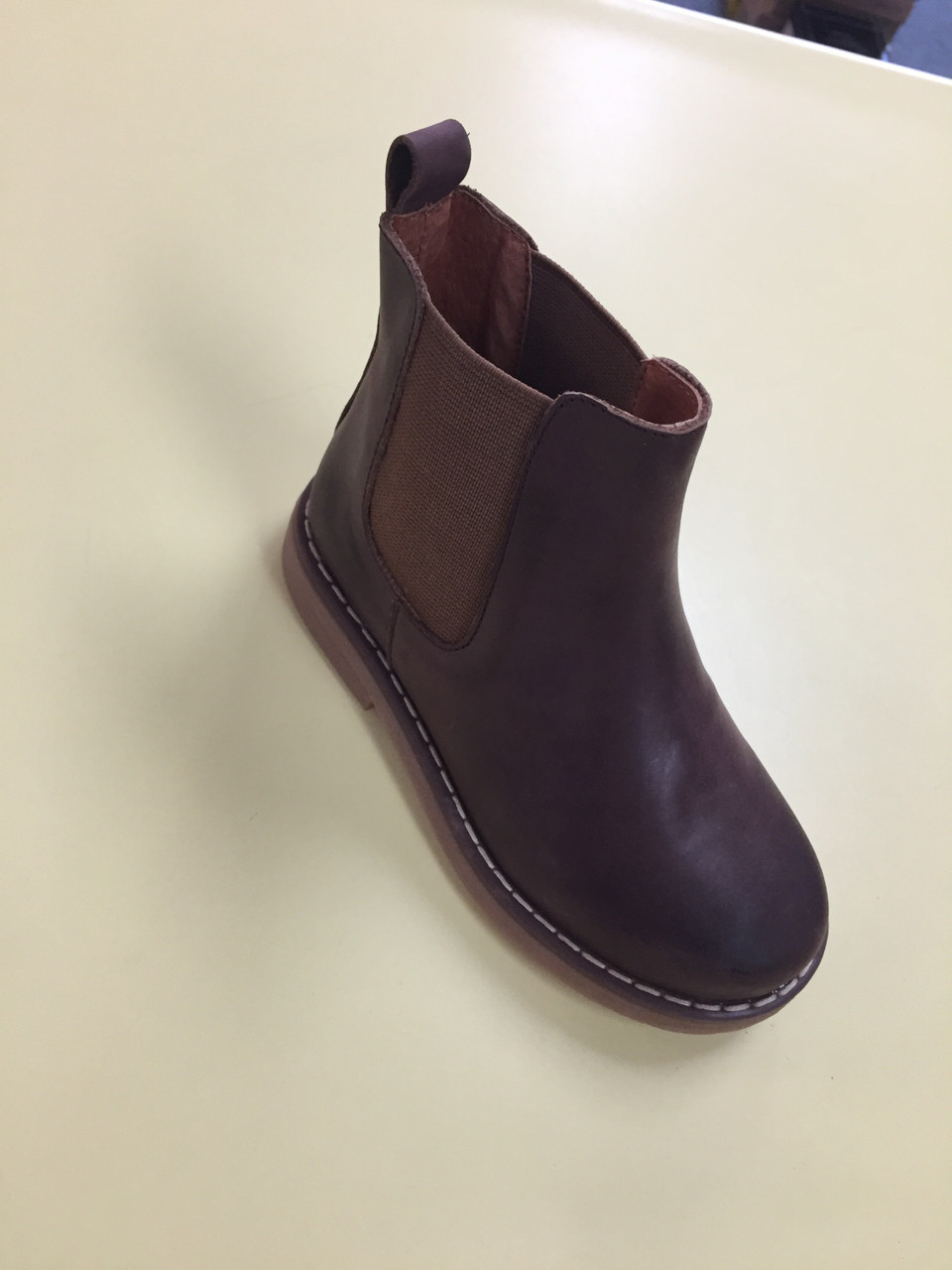 chocolate chelsea boots