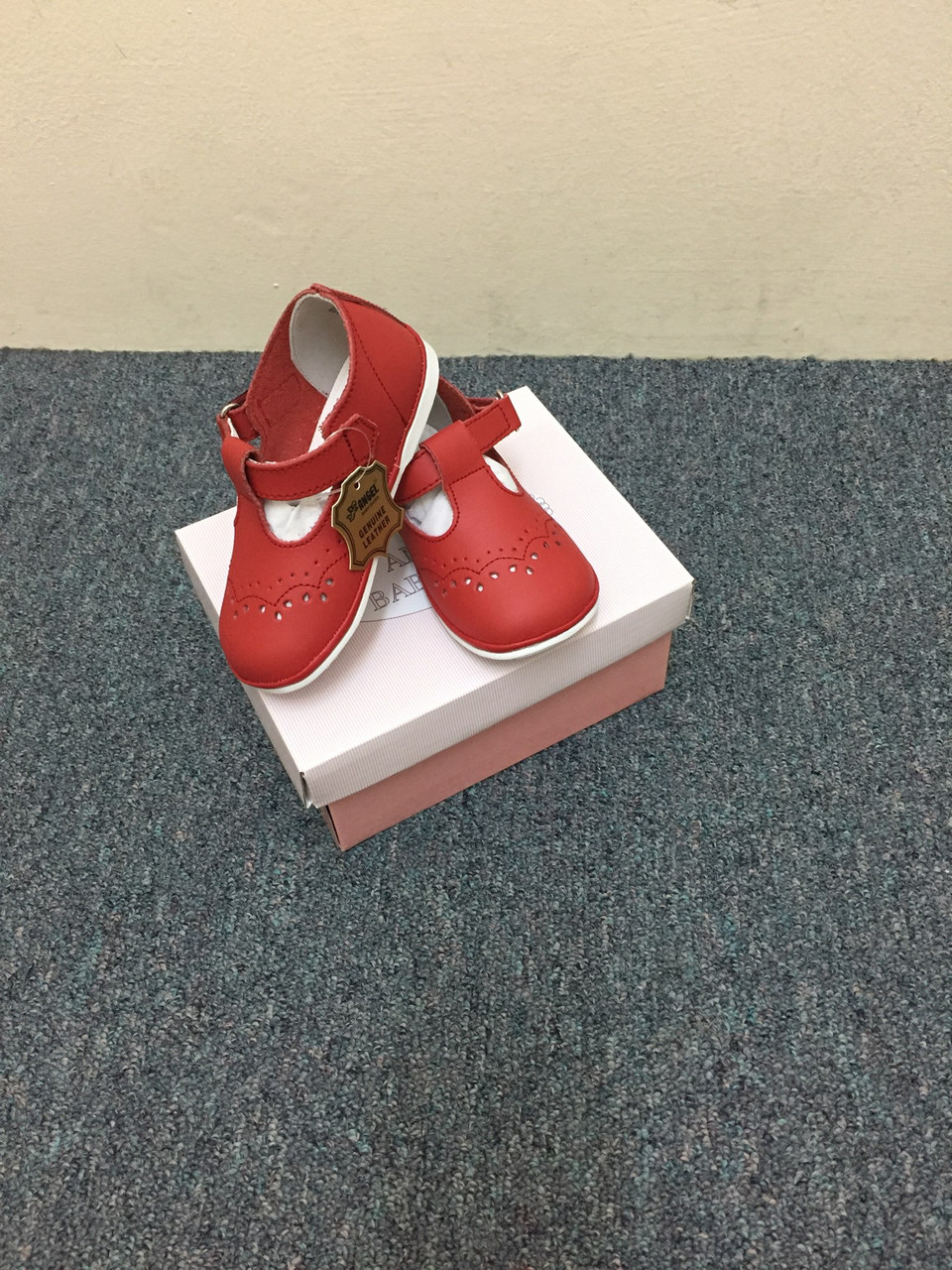 angel baby t strap shoes