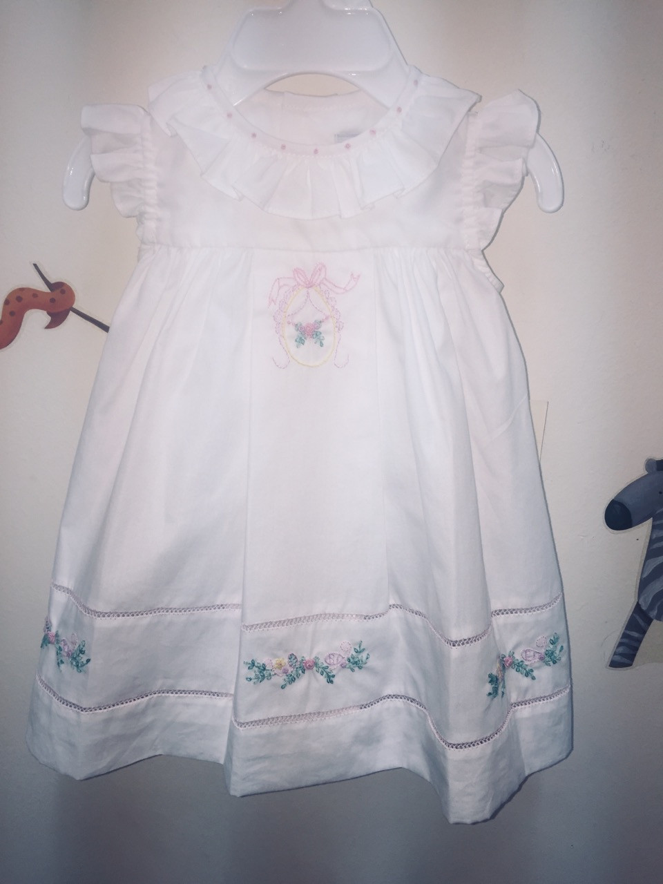 Sophie Lucas Sugarbelle Ruffle Dress White Klassy Kids