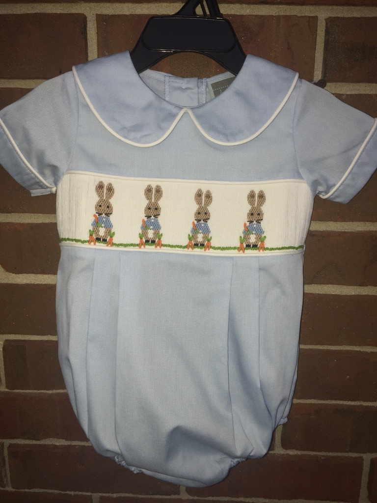 smocked easter bubble