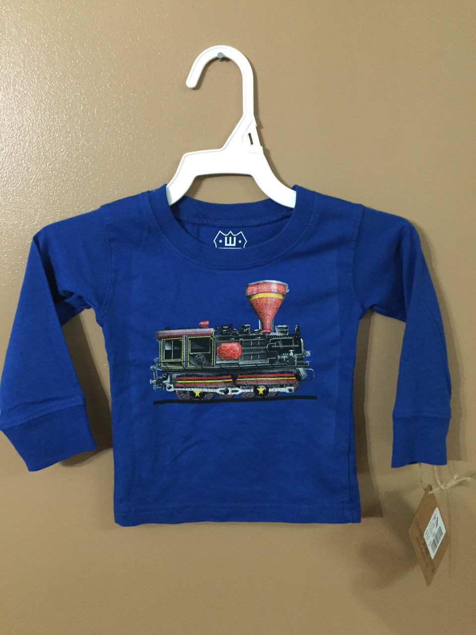 Wes and Willy Royal Blue Train Shirt