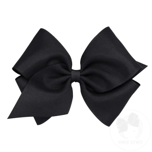Classic Grosgrain Hair Bow (Plain Wrap)3 Classic Grosgrain Hair Bow (Plain Wrap)3