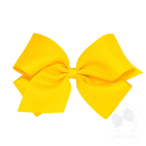 King Classic Grosgrain Hair Bow (Plain Wrap) King Classic Grosgrain Hair Bow (Plain Wrap)