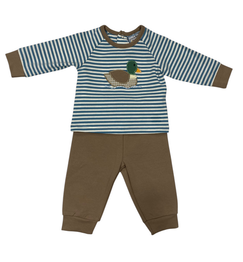Duck Applique Jogger Set Duck Applique Jogger Set