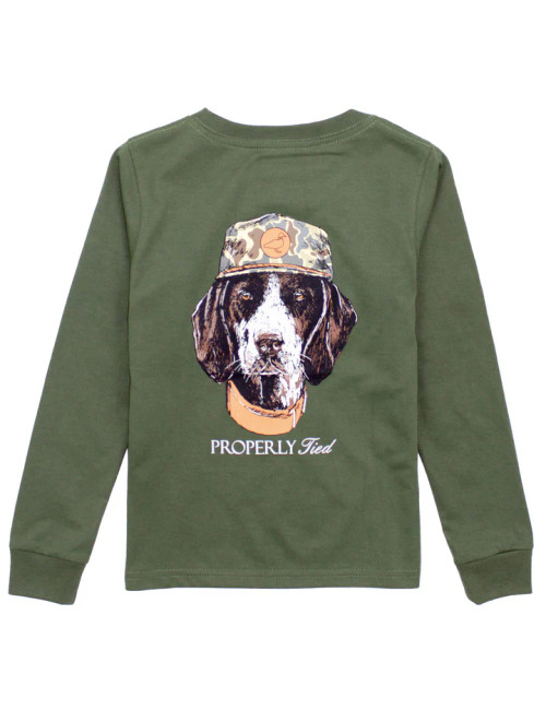 Best Friend  LS Tee Olive    Best Friend  LS Tee Olive