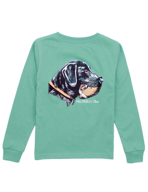 Boys Good Catch L S Ivy Tee Boys Good Catch L S Ivy Tee