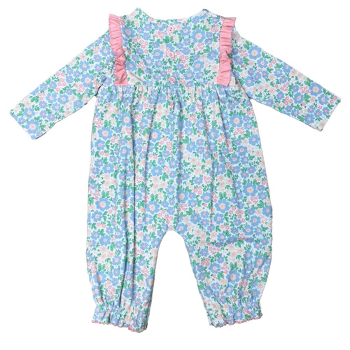 Floral Girl`s Romper Floral Girl`s Romper