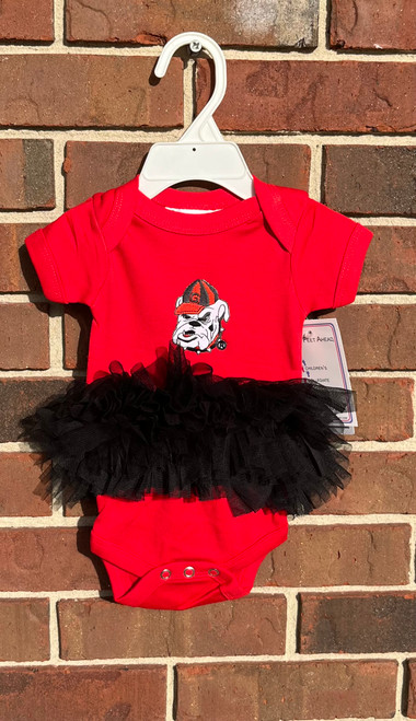 GEORGIA BULLDOG TUTU CREEPER GEORGIA BULLDOG TUTU CREEPER