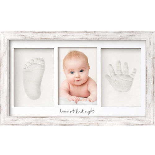  Baby Handprint, Footprint Keepsake Duo Frame