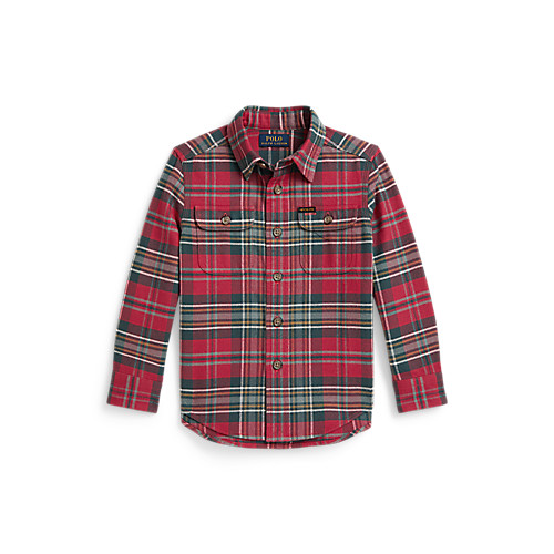 COTTON FLANNEL MATLOCK WORK SHIRT