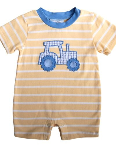 Tractor Boys Romper
