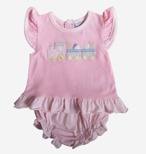 Easter Train A/S Bloomer Set