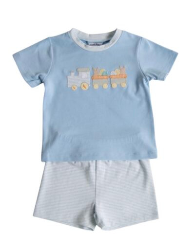 Easter Train Boys Short Set