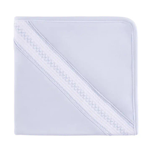 Baby Boy's Smocked Argyle Blanket