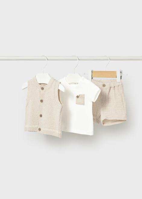  MAYORAL Newborn Boy 3-Piece Set
