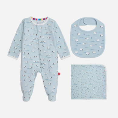 BAA BAA BABY BLUE MODAL MAGNETIC 3PC GIFT SET
