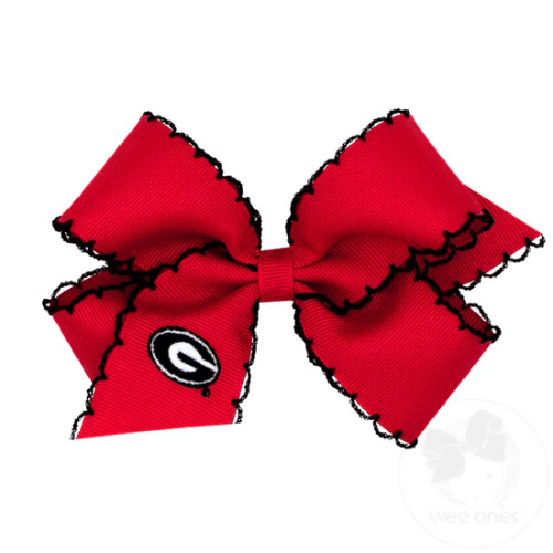 Grosgrain Moonstitch Embroidered Collegiate Logo