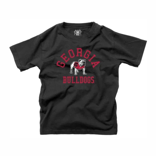 Georgia Bulldogs Ncaa Kids S/S Organic Cotton 