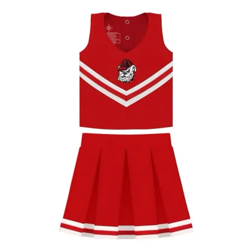 Georgia Bulldogs 3-Piece Girls Cheer Dress