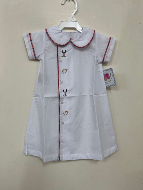 BULLDOG RED/BLACK DAYGOWN