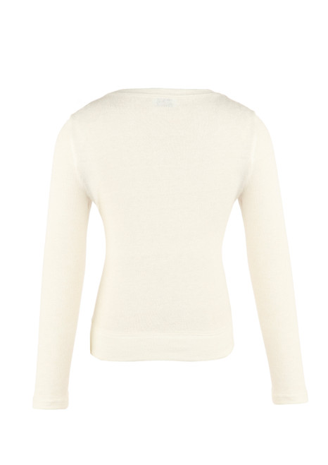 The Lara top white