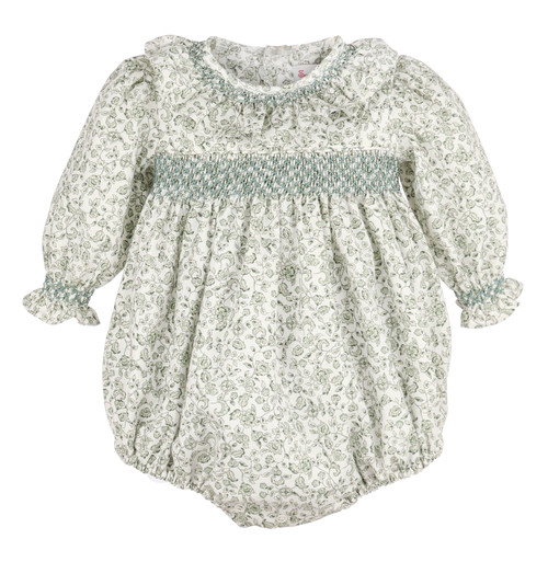 Herloom Floral Bubble Green
