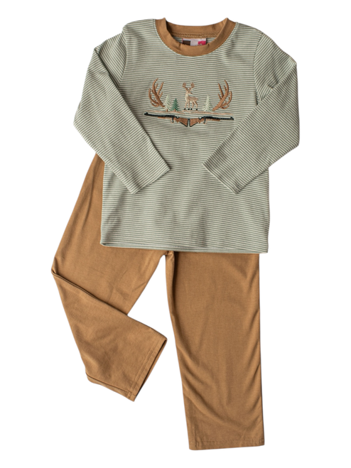 Forest Friends Boys Pant Set