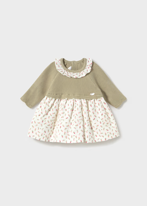 Newborn Girl Knit Dress