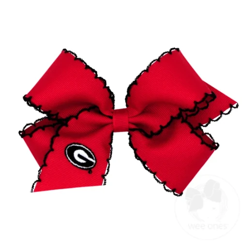 Georgia Moonstitch Embroidered Hair Bow