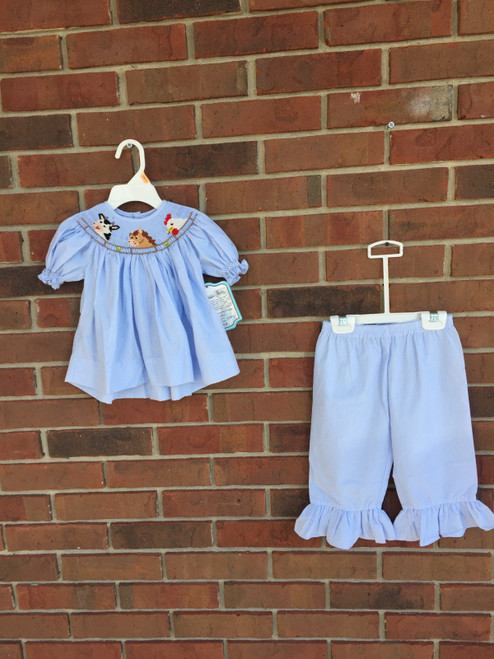 Remember Nguyen  Blue Farm Friend Pant Set 