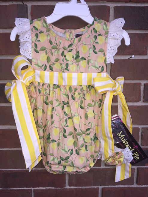 Mustard Pie    Imogen Romper 