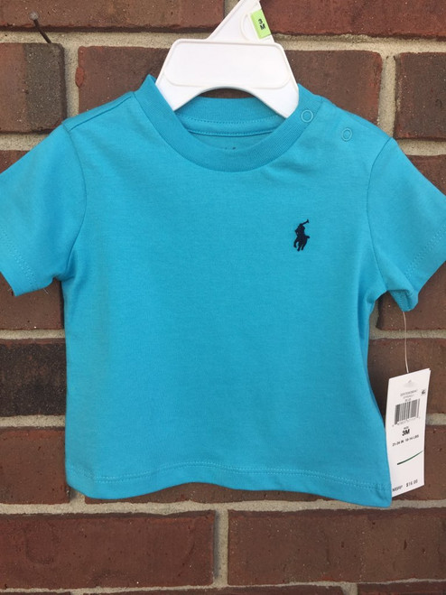 Ralph Lauren  S S Tee Blue