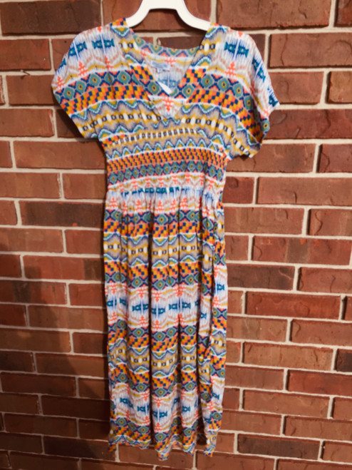 Joyous and Free  Maxi juniper Dress 