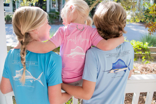 Girls  Atlantic Sailfish Performance T-shirt