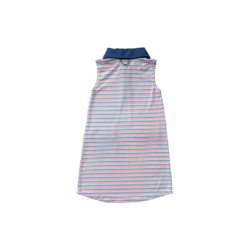 Girl's Pro Dress in Patriotic Stripe