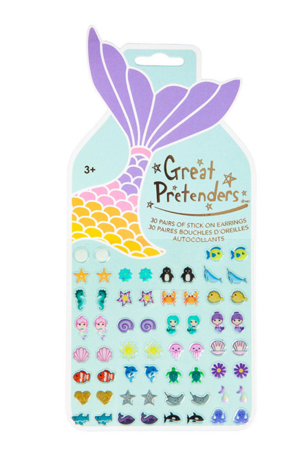 Mermaid Sticker Earring   30 Pairs