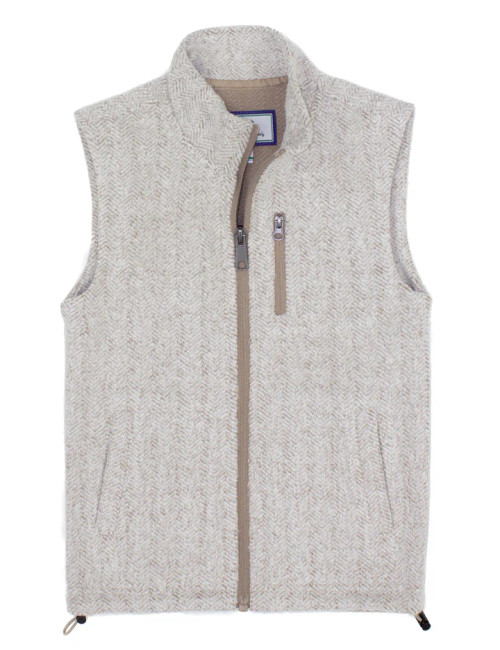 Boys Upland Vest Cream Boys Upland Vest Cream
