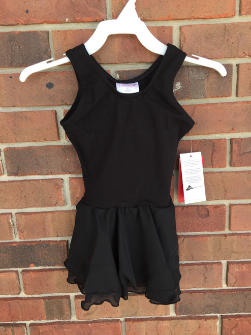 Capezio Layer Skirt Tank Dress Black 