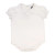 White Knit - Girls Short Sleeve Onesie