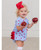 Apple Orchard Gingham Knit Bow Bubble Romper