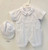 Romper hat set white