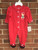 Little Me    Holiday Bear Footie      1401