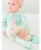  Meadow Ruffle 1Piece Footie Pajama Bamboo Viscose