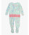  Meadow Ruffle 1Piece Footie Pajama Bamboo Viscose
